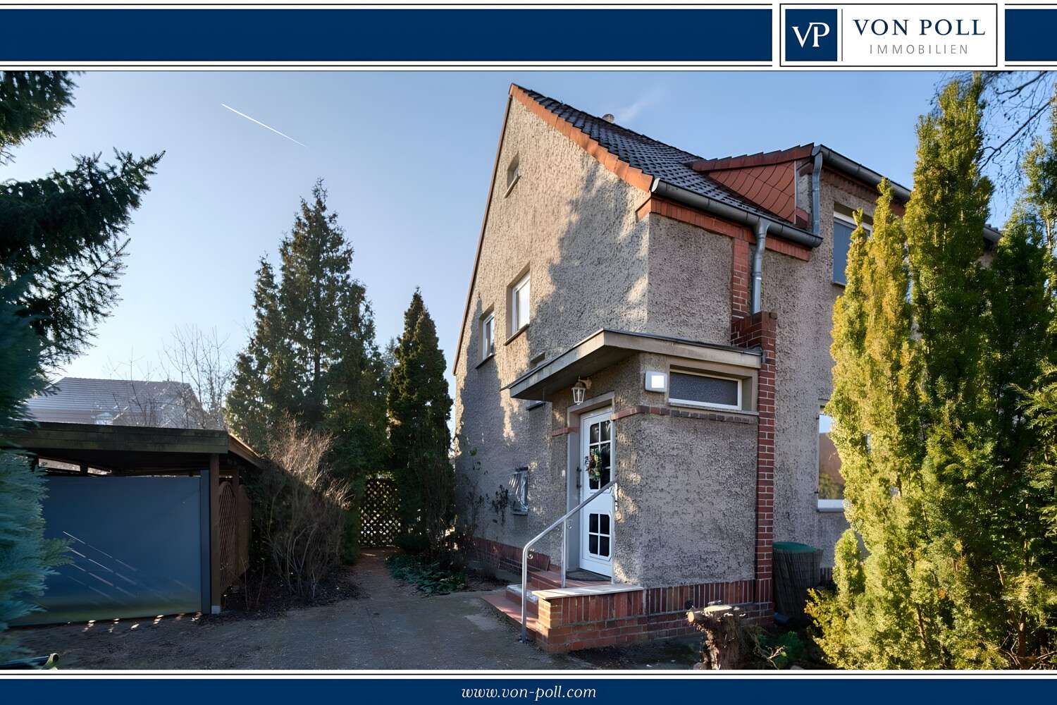 Attraktive Doppelhaushälfte mit Potenzial auf großem Grundstück in ruhiger Wohnlage, Berlin – Bild 1