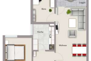 Freie 2,5-Zimmer-Wohnung mit TG-Stellplatz in Röthenbach b. Schw. – 90449 Röthenbach Ost, Nürnberg – Vorschaubild 13