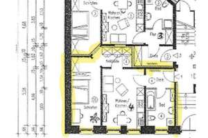 Sofort verfügbar: Modernisierte 2.5 Zimmer Wohnung mit EBK – Zittauer Straße 15, 4347 Schönefeld-Abtnaundorf, Leipzig – Vorschaubild 11