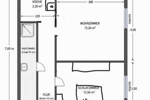 Stuttgart-Weilimdorf: 2-Zimmer-Wohnung mit gehobener Ausstattung – Köstlinstraße 11, 70499 Weilimdorf (Ortsteil), Stuttgart – Vorschaubild 10