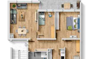 Modernisierte 4-Zimmer-Wohnung inkl. Keller & Speicherabteil – Die vollständige Adresse der Immobilie erhältst du vom Anbieter., 86179 Haunstetten-Ost, Augsburg – Vorschaubild 14