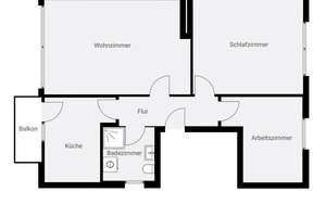 3-Zimmerwohnung mit kleinem Westbalkon – Die vollständige Adresse der Immobilie erhältst du vom Anbieter., 50858 Weiden, Köln – Vorschaubild 21