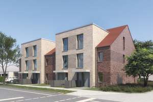 Neubau moderner Reihenhäuser in Münster-Mauritz