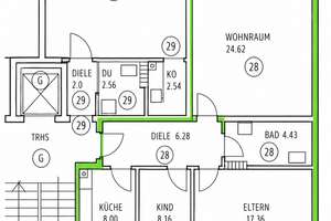 BEZUGSFREI & FRISCH SANIERT: Hochwertige Wohnung direkt an der Münchner Freiheit – Sofort einziehen! – Die vollständige Adresse der Immobilie erhältst du vom Anbieter., 80803 Münchner Freiheit, München – Vorschaubild 15