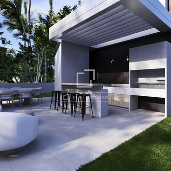 Exklusive 3-Schlafzimmer-Villa mit Garten zum Verkauf in einem Neubauprojekt in Majadahonda, Madrid