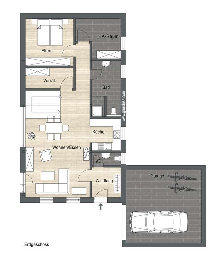 Umbauvorschlag Erdgeschoss