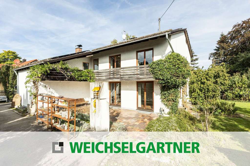 Immobilie in Kirchheim bei München - Wohnen & Arbeiten – Freistehendes Einfamilienhaus mit Atelier in ruhiger Ortslage - Bild 0