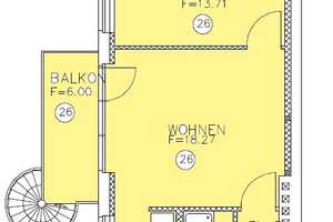 Gemütliche Dachgeschosswohnung mit Balkon nähe der Goethe-Anlagen! – Immermannstrasse 34, 39108 Magdeburg – Vorschaubild 7