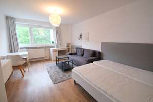 Top Lage direkt am Keßlerplatz - Vollständig und modern möbliertes Apartment mit Balkon und Aufzug – Die vollständige Adresse der Immobilie erhältst du vom Anbieter., 90489 Wöhrd, Nürnberg – Vorschaubild 3