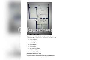 Tauschwohnung: 4‑Zi., 106 m², Balkon, TV‑Turm‑Blick — Tausch gegen 3–4‑Zi. – Greifswalder Straße 88, 10409 Prenzlauer Berg, Berlin – Vorschaubild 1