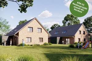 Neubau von einer Doppelhaushälfte im Herzen von Südtondern
 – Die vollständige Adresse der Immobilie erhältst du vom Anbieter., 25920 Stedesand – Vorschaubild 5