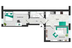 Renovierte City-Wohnung in Oberbilk - ideal für Kapitalanleger & möbliertes Wohnen – Die vollständige Adresse der Immobilie erhältst du vom Anbieter., 40227 Oberbilk, Düsseldorf – Vorschaubild 10