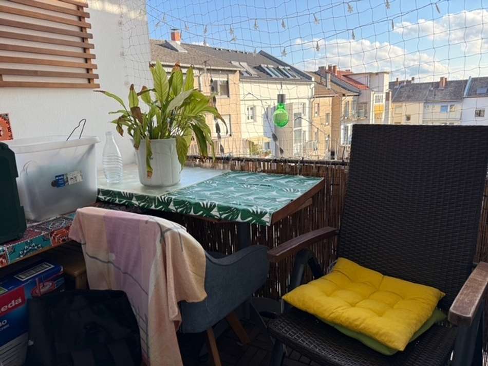 Balkon Hofseite
