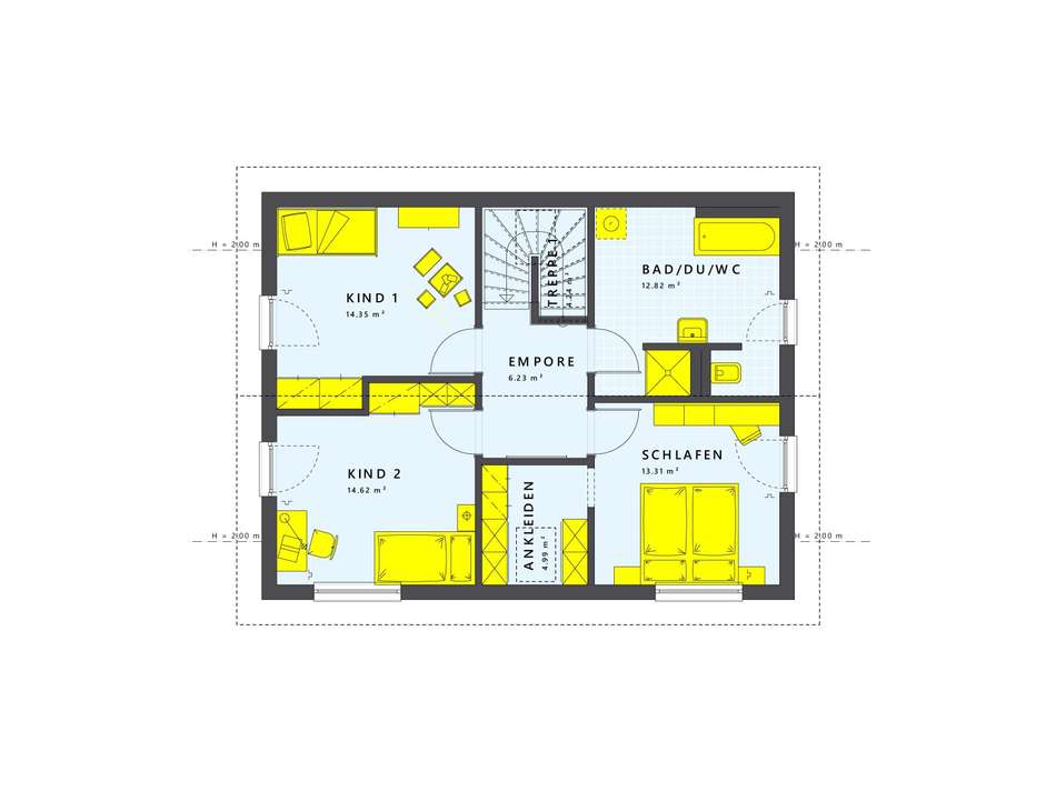 Grundriss DG 