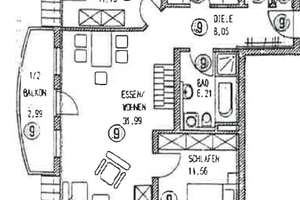 * Mitten im Grünen, sehr ruhige Lage - helle Maisonettewohnung mit Balkon ** – Die vollständige Adresse der Immobilie erhältst du vom Anbieter., 1324 Bühlau/Weißer Hirsch, Dresden – Vorschaubild 17