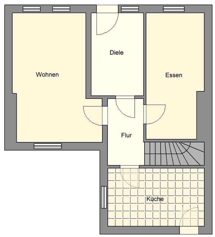 Grundriss Hauptstraße - EG