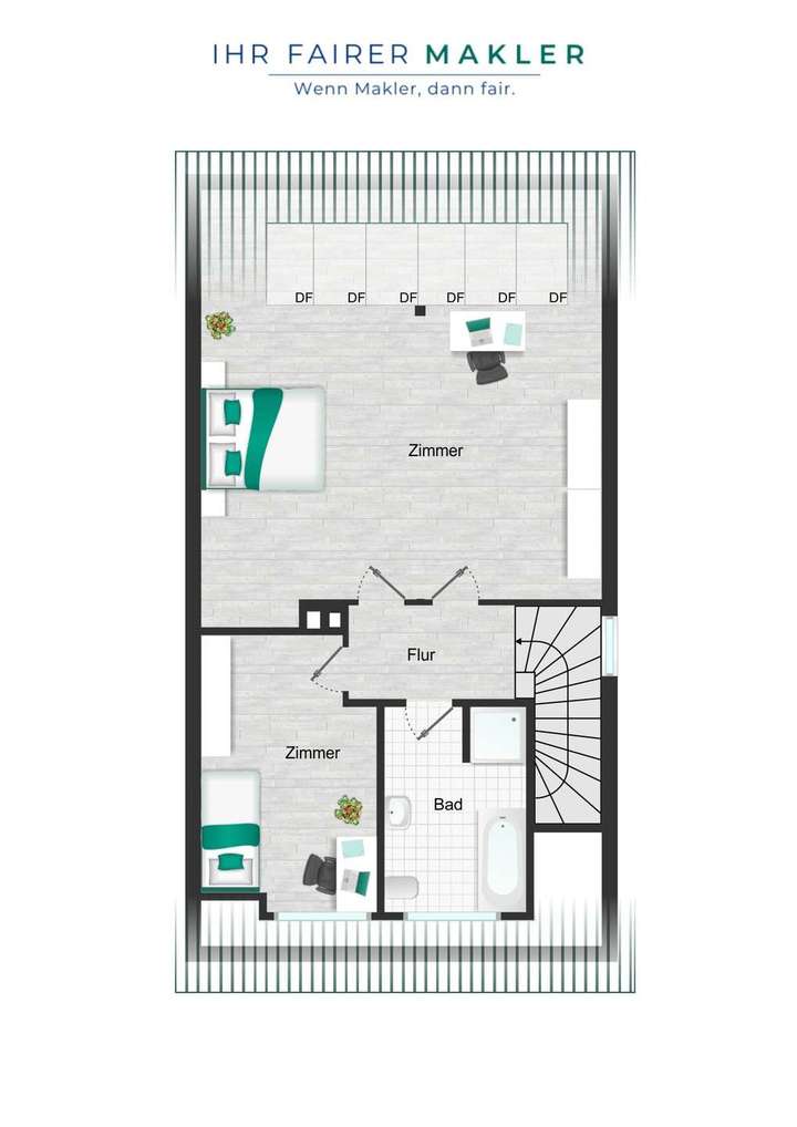 Grundriss Obergeschoss