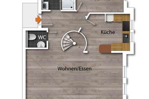 Attraktive 4-Zimmer-Maisonette-Wohnung mit Balkon in Kupferzell