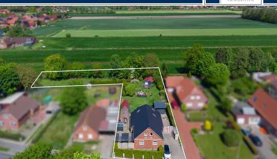 Bild von Saniertes Friesenhaus mit großem Garten in Upgant-Schott