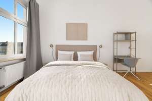 Modernes Zimmer in 4er-WG in Friedrichshain - voll möbliert – Straßmannstraße 21, 10249 Friedrichshain, Berlin – Vorschaubild 2