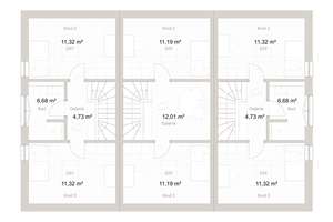 4 Schlafzimmer und ein flexibles Dachgeschoss – Die vollständige Adresse der Immobilie erhältst du vom Anbieter., 93083 Obertraubling – Vorschaubild 7