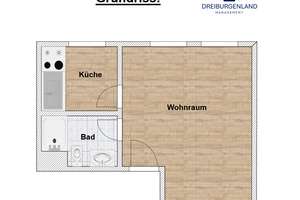 Neu renoviertes 1-Zimmer Appartement mit EBK – Breslauer Str. 8 e, 94036 Haidenhof Nord, Passau – Vorschaubild 6