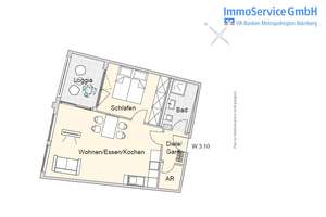 Ansprechende Wohnanlage im Nürnberg Nord: 60 stilvolle Neubau-ETW und 10 Büroeinheiten in Stadtlage! – Merianstr. 32 + 32a, 90409 Schleifweg, Nürnberg – Vorschaubild 1