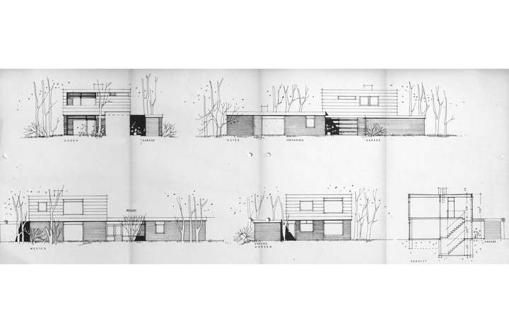 Aussenansicht Zeichnungen