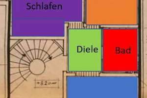 2ZKDB, 80 qm, zentrumsnah, große Terrasse – Blumentalstraße 21, 47798 Stadtmitte, Krefeld – Vorschaubild 2