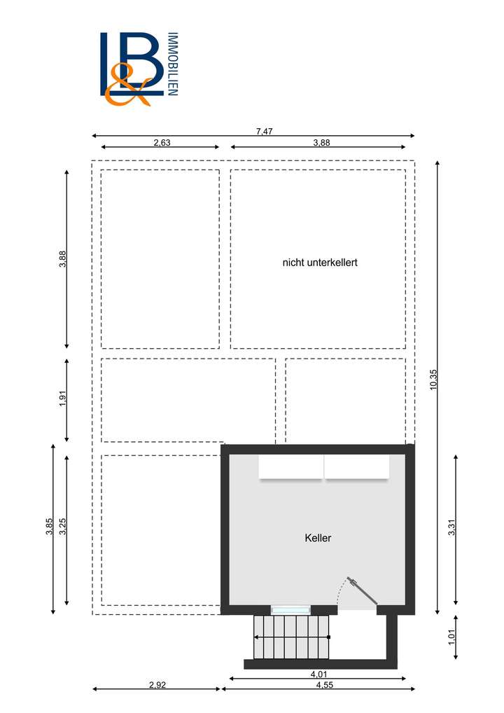Grundrisse Teilkeller