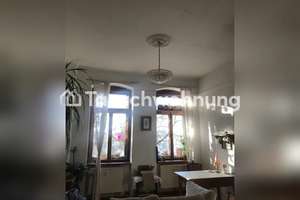 Tauschwohnung: Zweiraumwohnung Altbau mit Garten