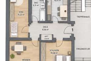 Attraktive Kapitalanlage: Vermietete 3-Zimmer-Wohnung mit 4,1 % Rendite – 4315 Neustadt-Neuschönefeld, Leipzig – Vorschaubild 12