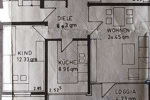 Gepflegte 3-Zimmer-Wohnung im 2. OG mit Balkon in Essen-Überruhr-Holthausen