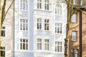 4-Zimmer-Wohnung, Zweitbezug nach Sanierung, wunderschöner Altbau, großzügige Terrasse in Flingern – 40235 Flingern Nord, Düsseldorf – Vorschaubild 2