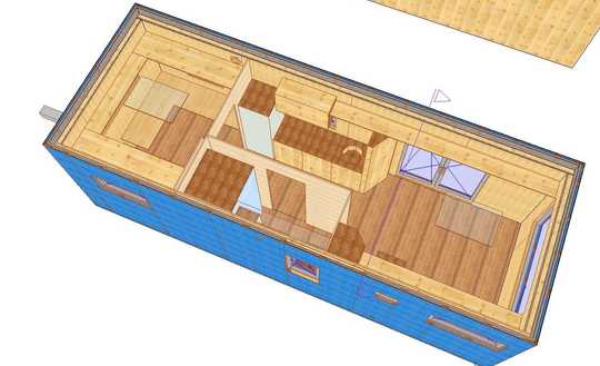 Tiny House auf LKW-Trailer – flexibel, hell & hochwertig ausgestattet