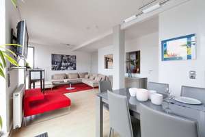 Penthouse-Wohnung in Bessungen - komplett hochwertig möbliert und ausgestattet – Die vollständige Adresse der Immobilie erhältst du vom Anbieter., 64285 Bessungen, Darmstadt – Vorschaubild 6