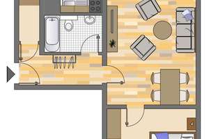 Jetzt frei! 2-Zimmer-Wohnung in Gelsenkirchen Buer – Allensteiner Straße 37, 45897 Buer, Gelsenkirchen – Vorschaubild 6