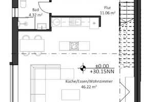 Exklusive NEUBAU-Doppelhaushälfte in KfW-40-Standard und Dachterrasse in Lemsahl-Mellingstedt – Hamburg – Vorschaubild 6