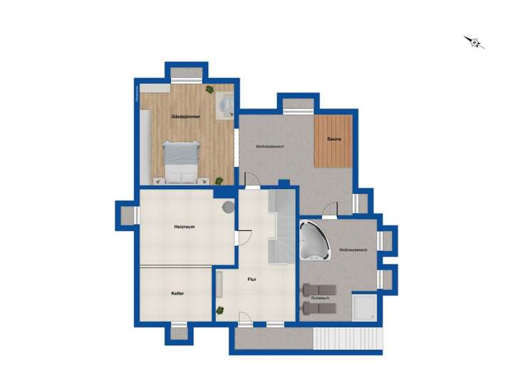 Grundriss Kellergeschoss