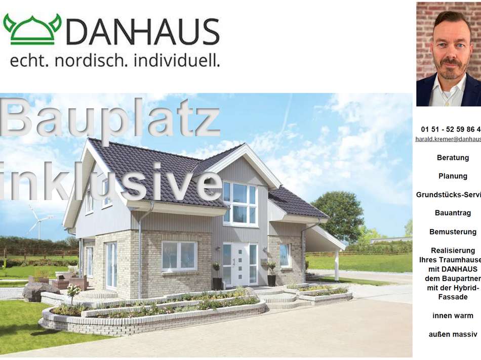 Bauplatz inklusive