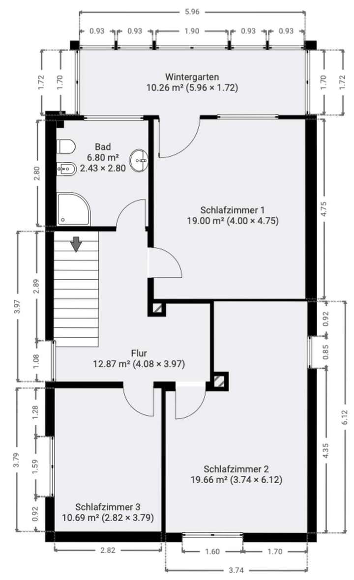 Grundriss OG