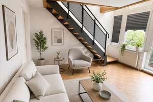 Wohnen über zwei Ebenen – offene Architektur und lichtdurchfluteter Loftcharakter – Die vollständige Adresse der Immobilie erhältst du vom Anbieter., 22177 Bramfeld, Hamburg – Vorschaubild 4