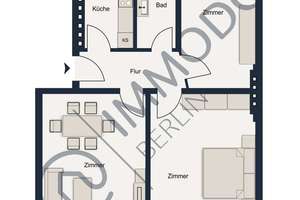 ☀️ Traumhafter Stuckaltbau im Samariterkiez! – Renovierte 3 Zi Whg mit Süd-Balkon & Fischgrätparkett – Die vollständige Adresse der Immobilie erhältst du vom Anbieter., 10247 Friedrichshain, Berlin – Vorschaubild 23