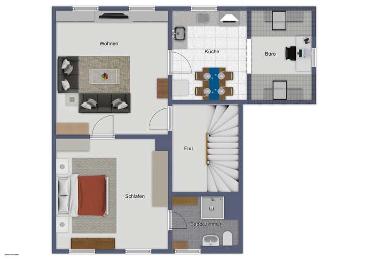 Obergeschoss Hauptgebäude