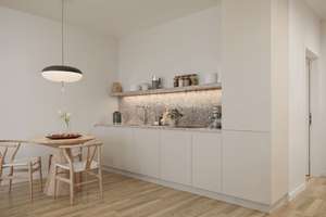 Urban wohnen oder investieren: 1-Zimmer-Wohnung mit Balkon – Die vollständige Adresse der Immobilie erhältst du vom Anbieter., 64283 Mitte, Darmstadt – Vorschaubild 3