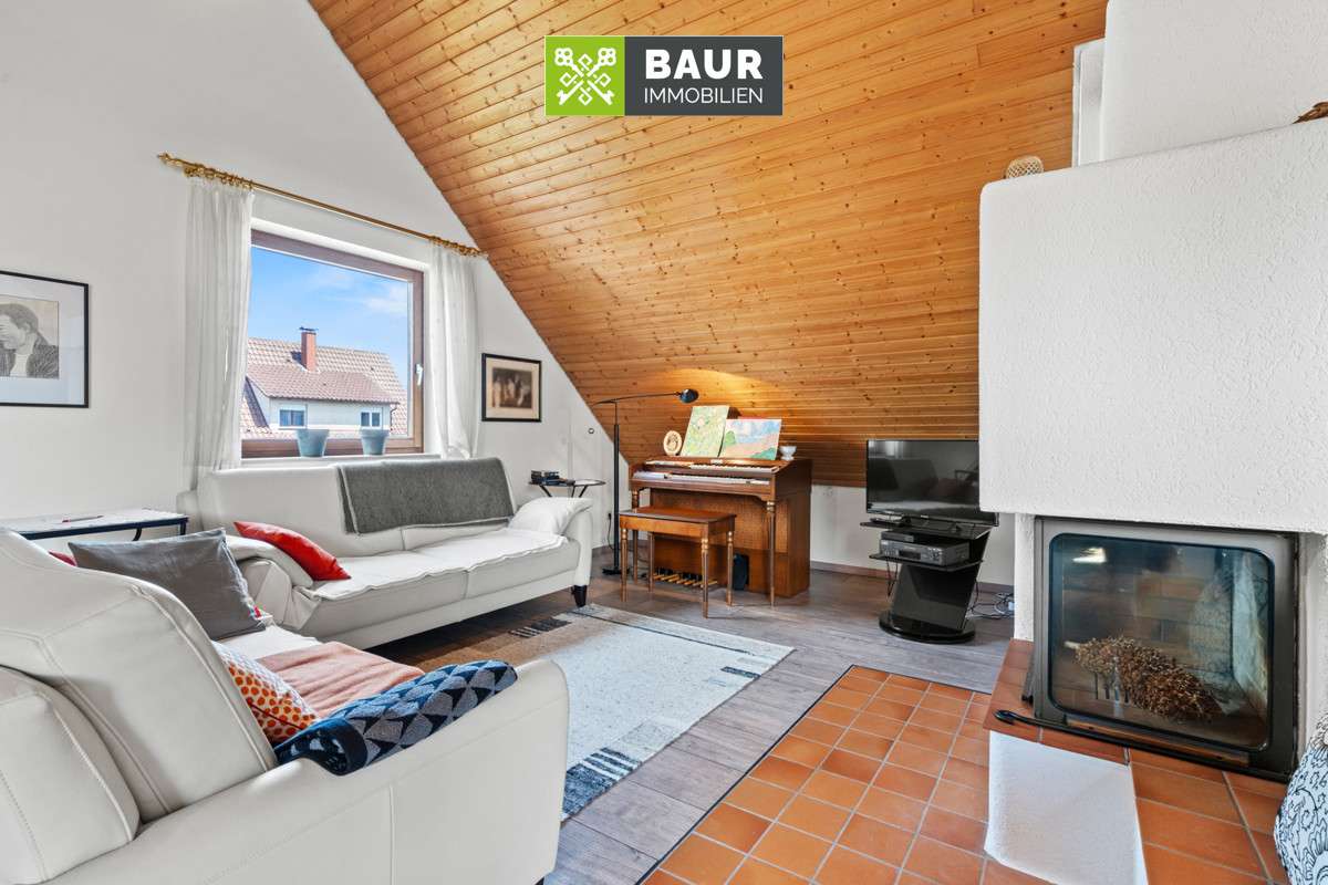 Immobilie in Baienfurt - 360°| Sofort bezugsfrei! Großzügige 4-Zimmer-Dachgeschosswohnung in Baienfurt - Bild 5