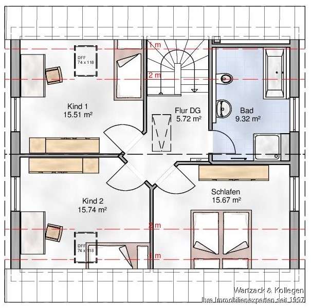 Bebauungsvorschlag "Haus Bozen