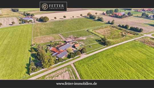 Bild von Idyllische Hofstelle in Brockum im Landkreis Diepholz mit privater Pferdehaltung!