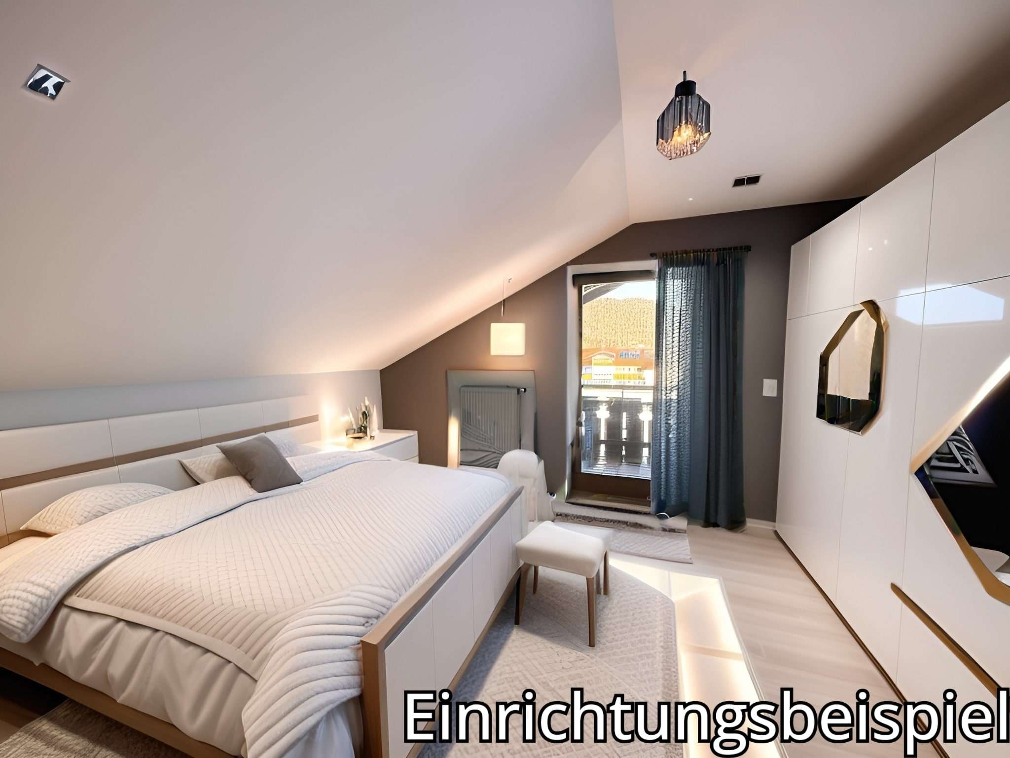 Immobilie in Oberau - Großzügige Dachgeschosswohnung mit Flair - Bild 6