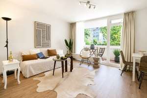 Klein, aber oho: Frisch renoviert mit großem Balkon ins Grüne – 40235 Grafenberg, Düsseldorf – Vorschaubild 13